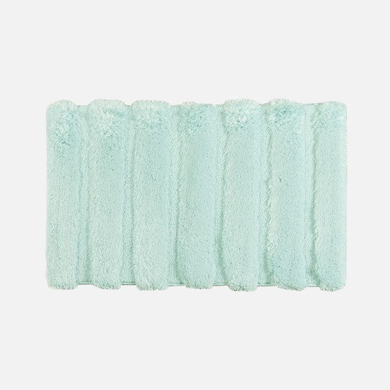 Tufted Pearl Channel Rug 21x34" Seafoam
