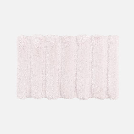 Tufted Pearl Channel Rug 21x34" Blush