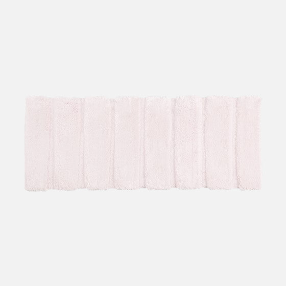 Tufted Pearl Channel Rug 24x58" Blush