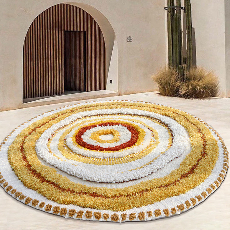 Tunis Organic Wool 3D Round Rug
