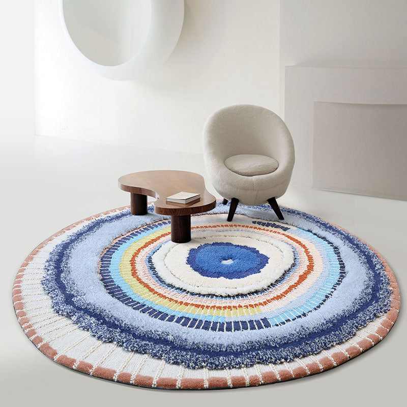 Tunis Organic Wool 3D Round Rug