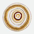 Tunis Organic Wool 3D Round Rug
