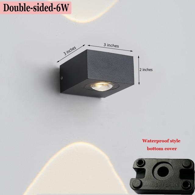 UFO Black Box Waterproof Wall Lamp - Final Sale