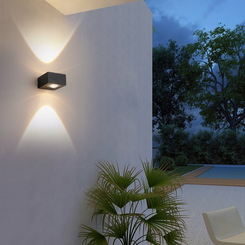 UFO Black Box Waterproof Wall Lamp - Final Sale
