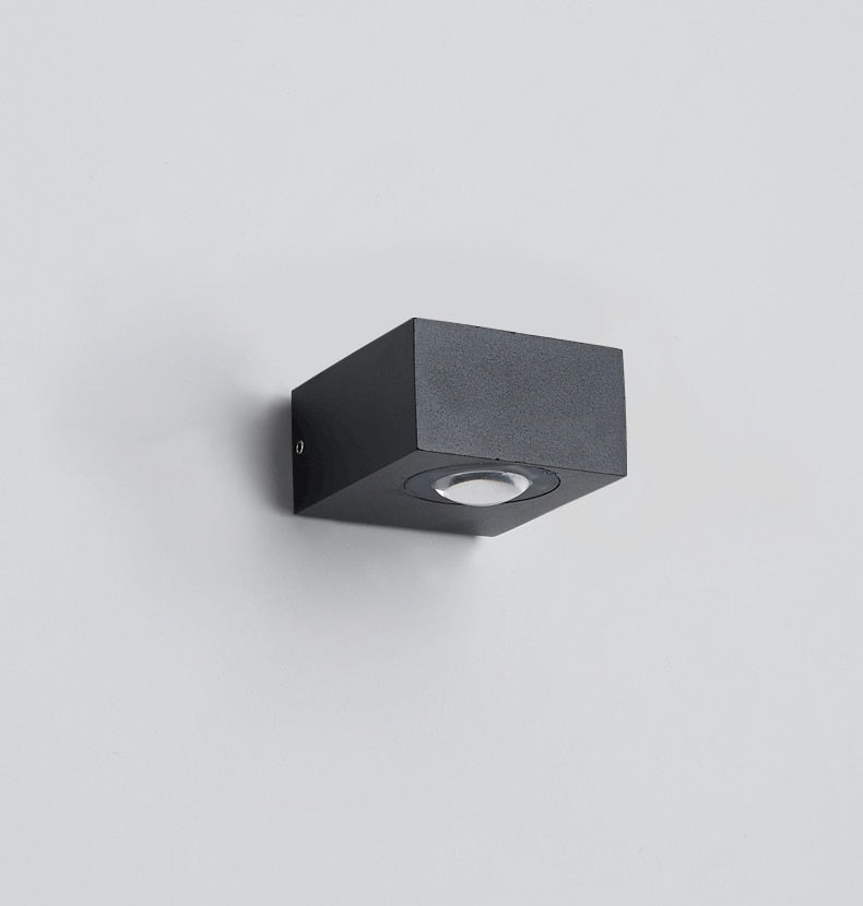 UFO Black Box Waterproof Wall Lamp - Final Sale