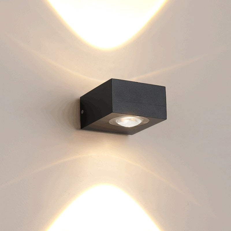 UFO Black Box Waterproof Wall Lamp - Final Sale