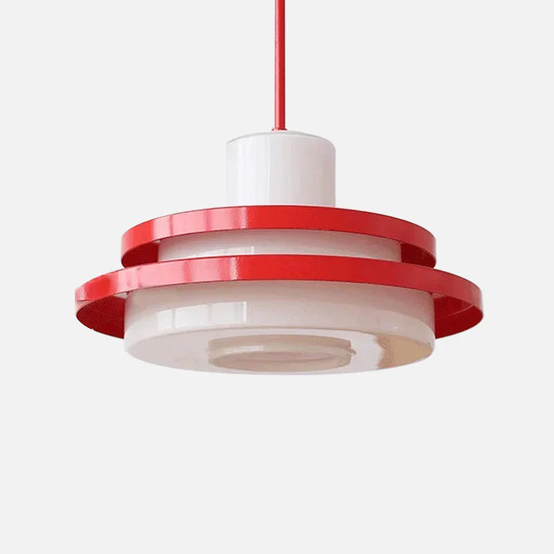 UFO Pendant Light Red