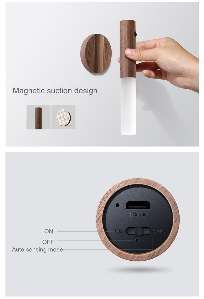 Ultra USB Motion Sensor Rechargeable Wall Light - Final Sale