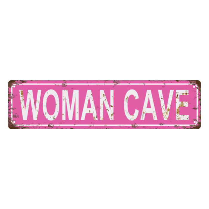 Woman Cave Sign