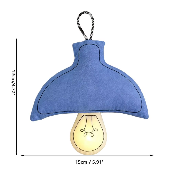 Fabric Mushroom Lamp