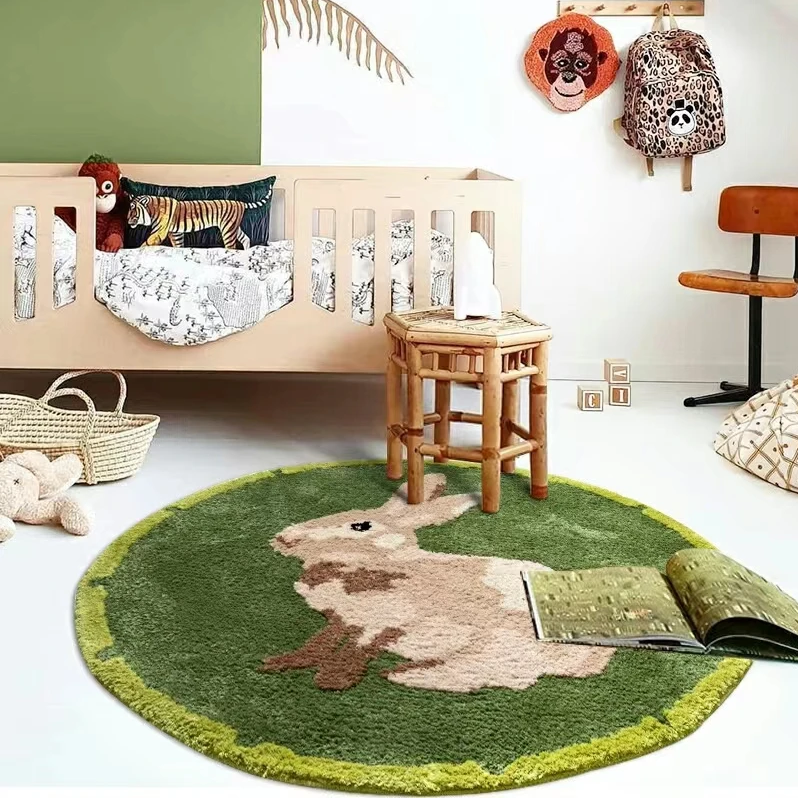 Cozy Critter Round Rug