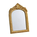 Ornate Gold Arched Makeup Mirror