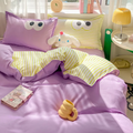 Pastel Googly Eyes Bedding