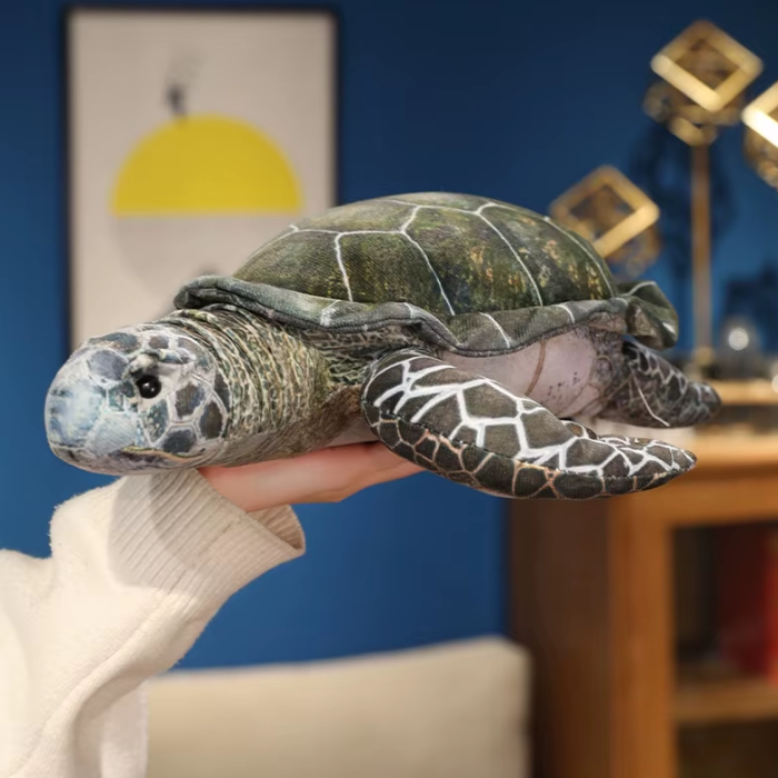 Realistic Sea Turtle Plush