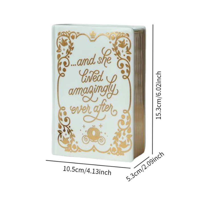 Fairycore Book Vase