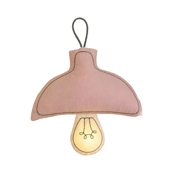 Fabric Mushroom Lamp