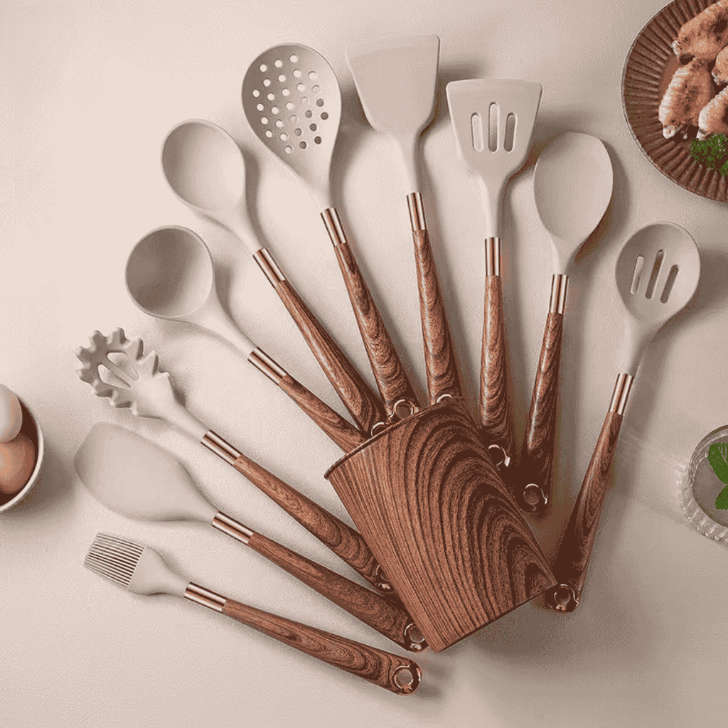 Nordhaus Silicone Utensil Set – 11 Piece Set