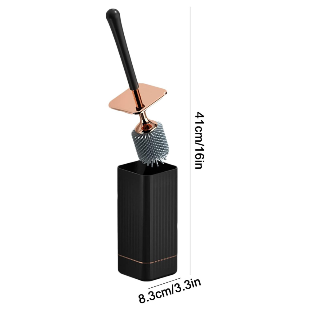 Silicone Toilet Brush with Holder