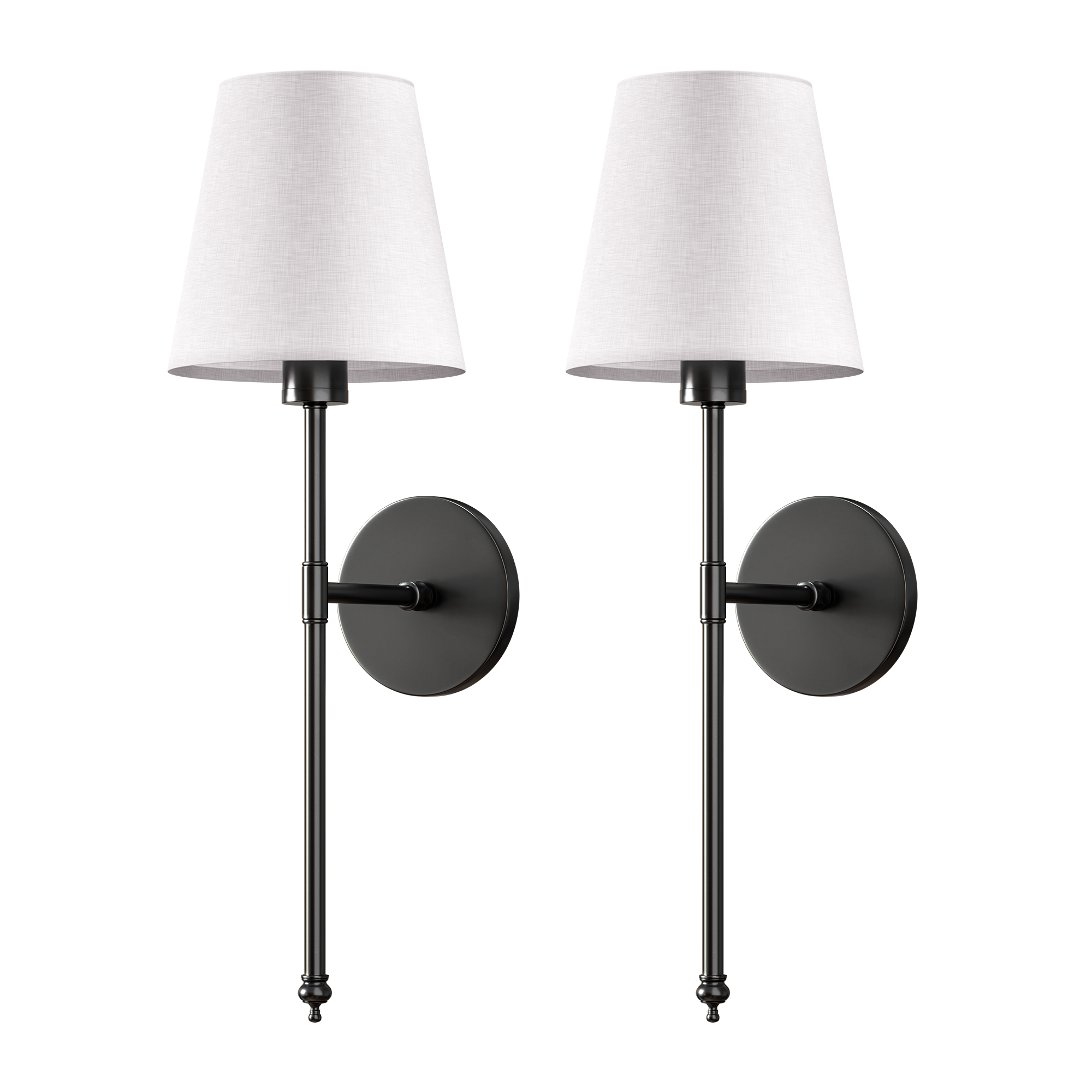 Nova™ - Original Wireless Wall Sconces (Set of 2) Black