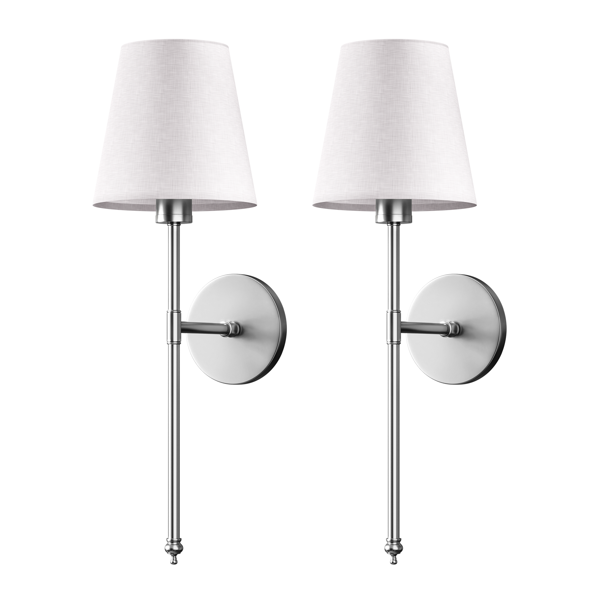 Nova™ - Original Wireless Wall Sconces (Set of 2) Silver