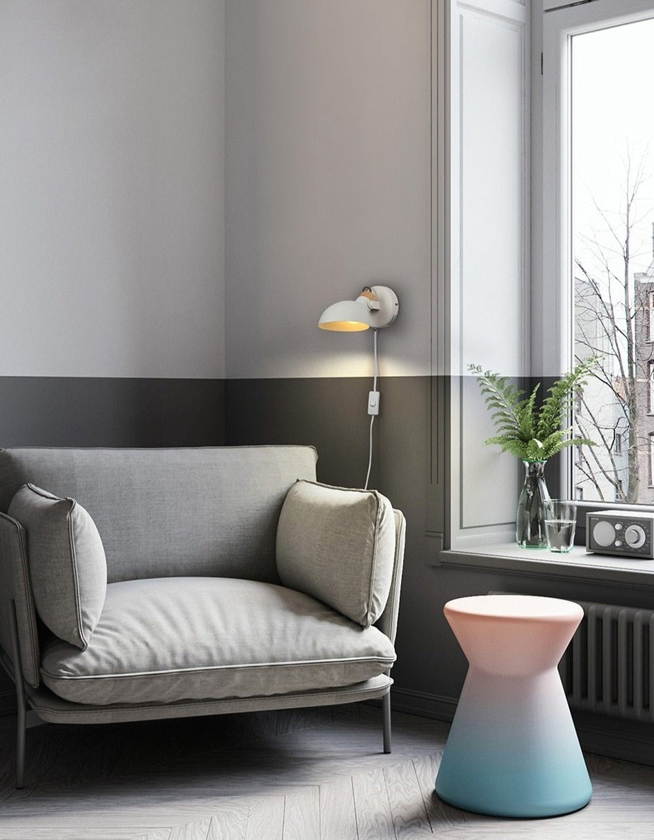Valence Reading Wall Lamp with Plug