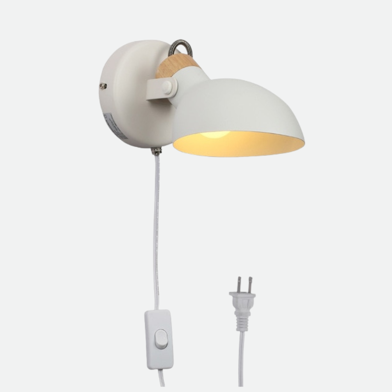 Valence Reading Wall Lamp with Plug