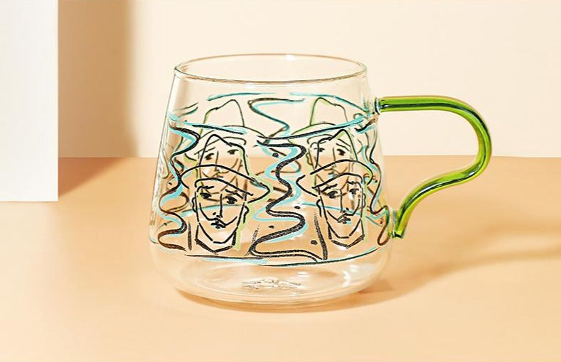 Van Gogh Doodle Mug Fedoras