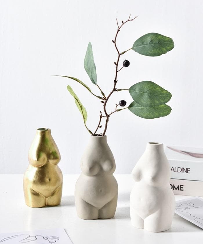 Venus Ceramic Porcelain Accent Vase