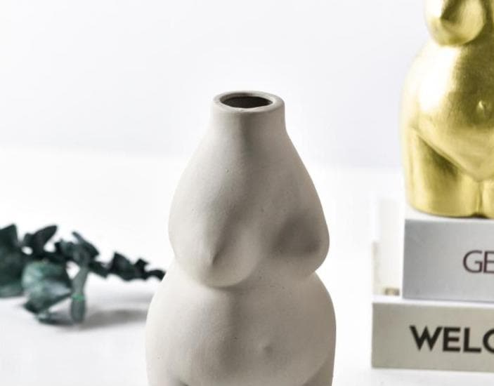 Venus Ceramic Porcelain Accent Vase