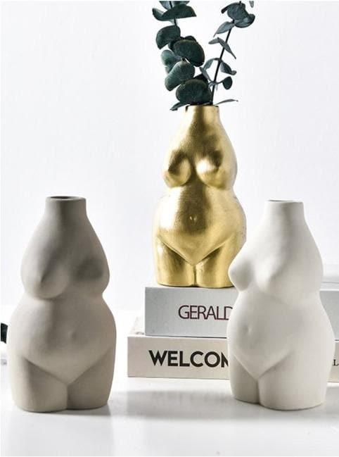 Venus Ceramic Porcelain Accent Vase