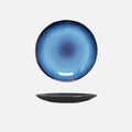 Vibrant Glaze Ceramic Shallow Plate