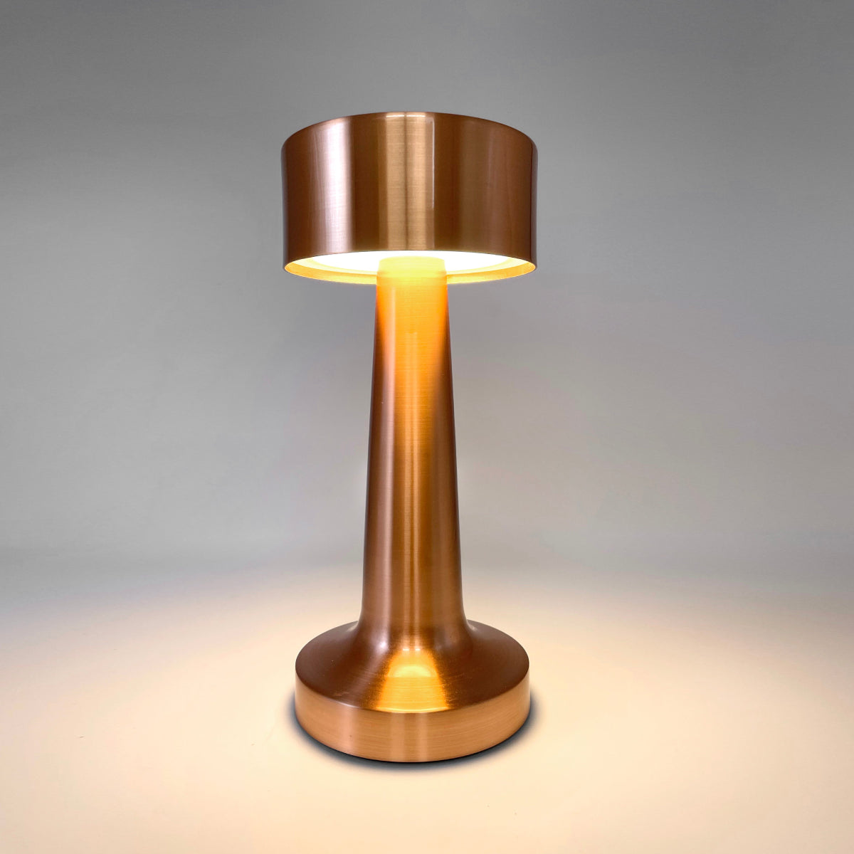 Vintage Bar Restaurant LED Cordless Table Lamp - Final Sale Rose Gold