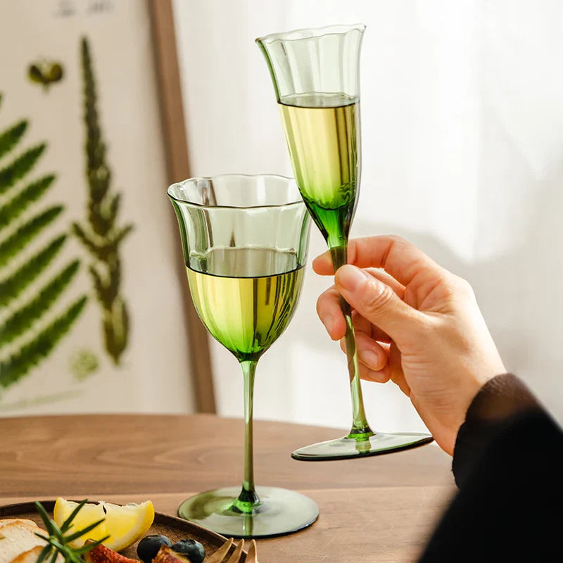 Olive Grove Wine Glass