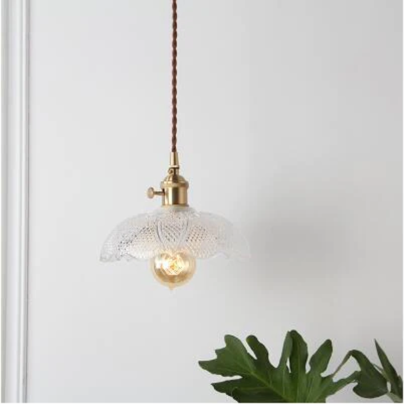Vintage Petal Crystal Pendant Light Collection Petal Disc