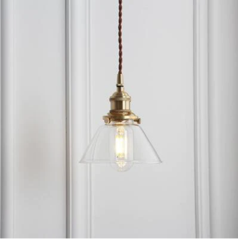 Vintage Petal Crystal Pendant Light Collection Clear Empire