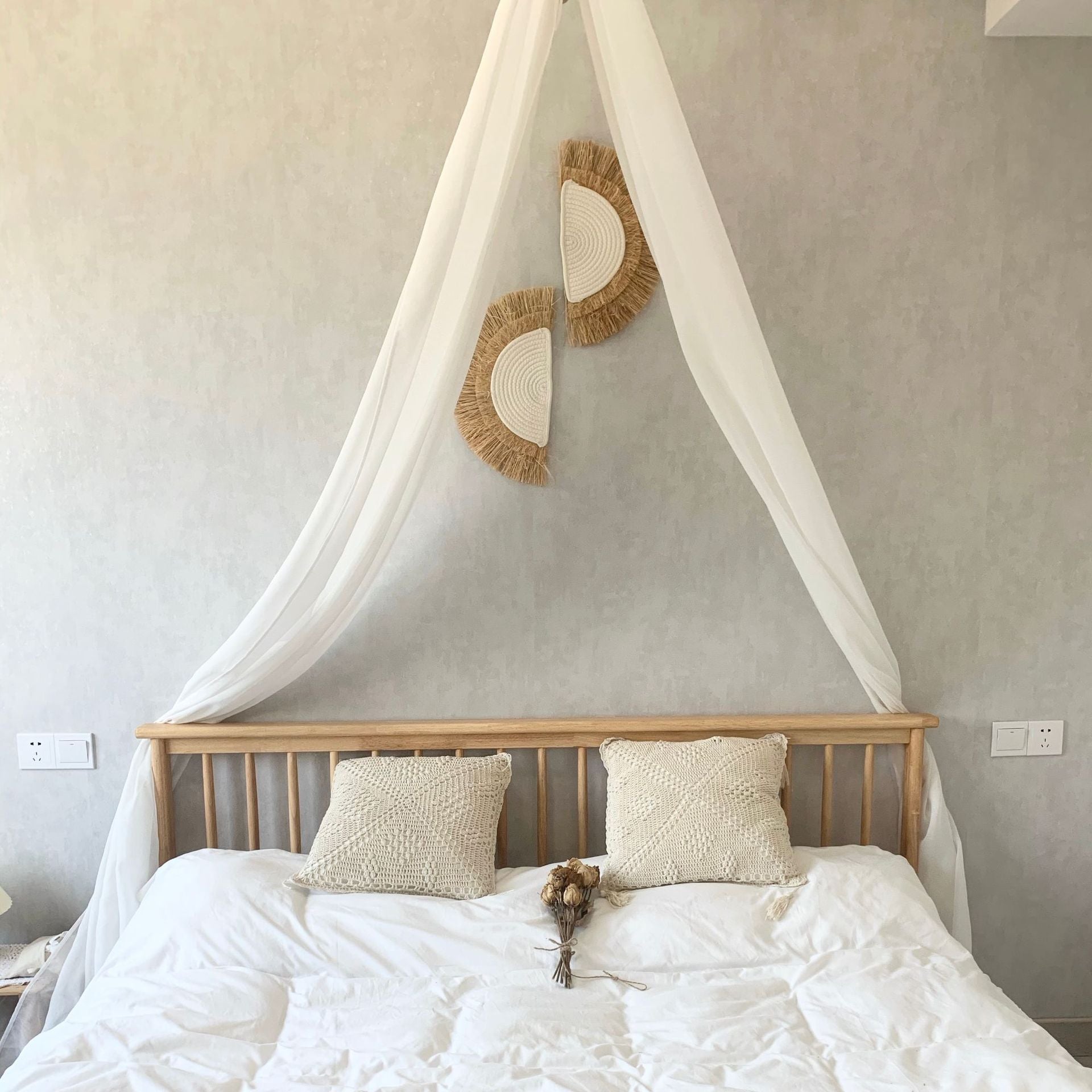 Vintage Sun Straw Wall Art