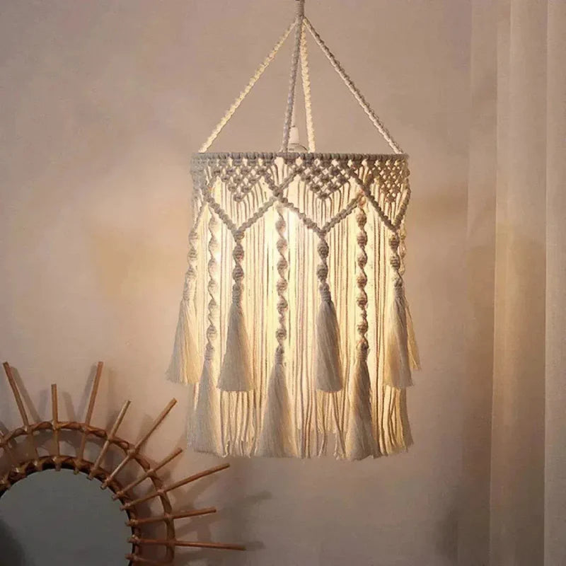 Wall Hanging Tapestry Lamp B