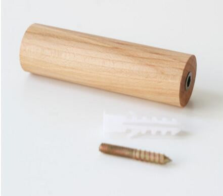 Wall Peg Hooks in Natural Wood Beech Large