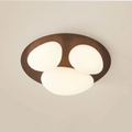 Walnut Nest Ceiling Lamp