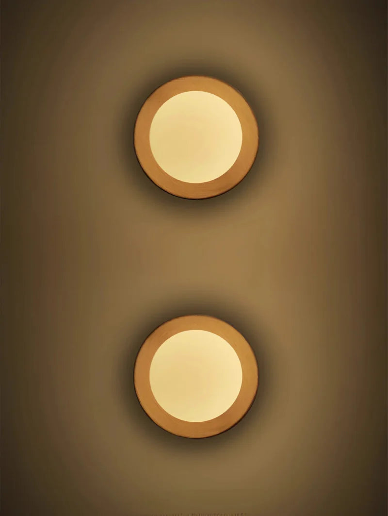 Walnut Nest Wall Sconce