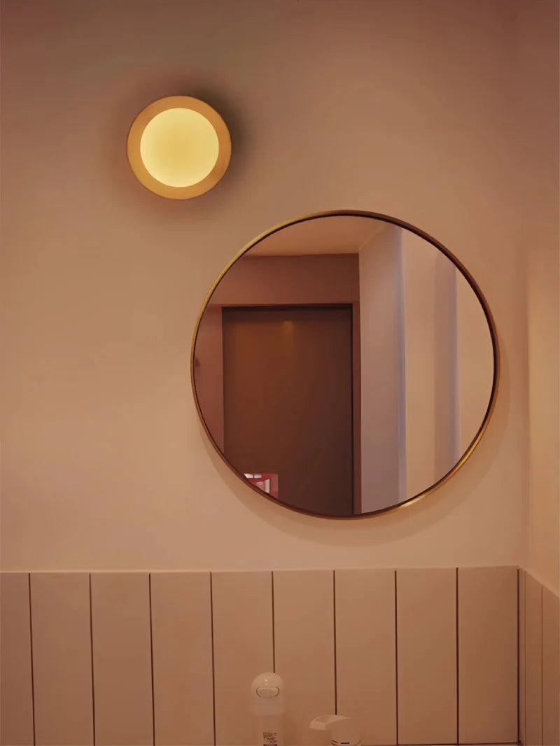 Walnut Nest Wall Sconce