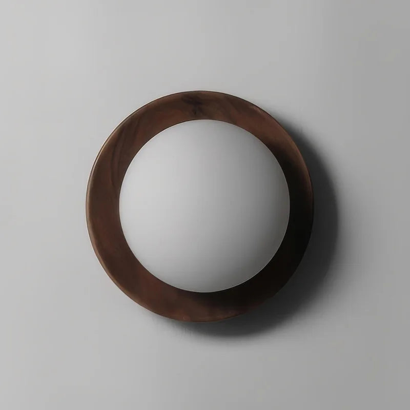 Walnut Nest Wall Sconce