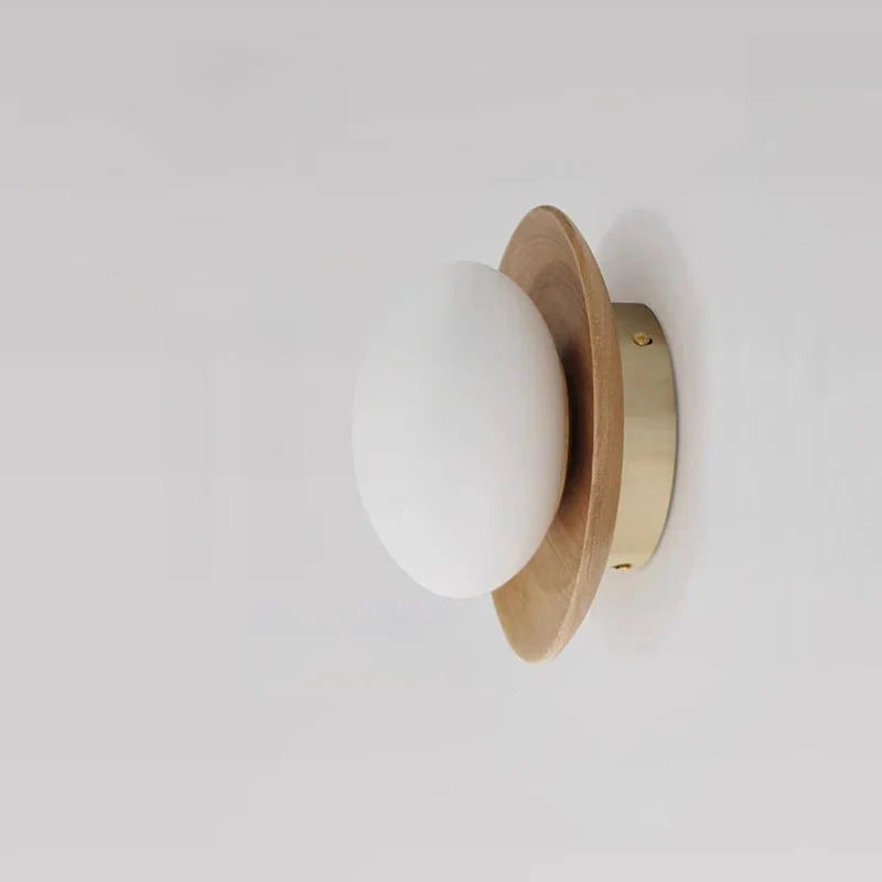 Walnut Nest Wall Sconce Oak Big