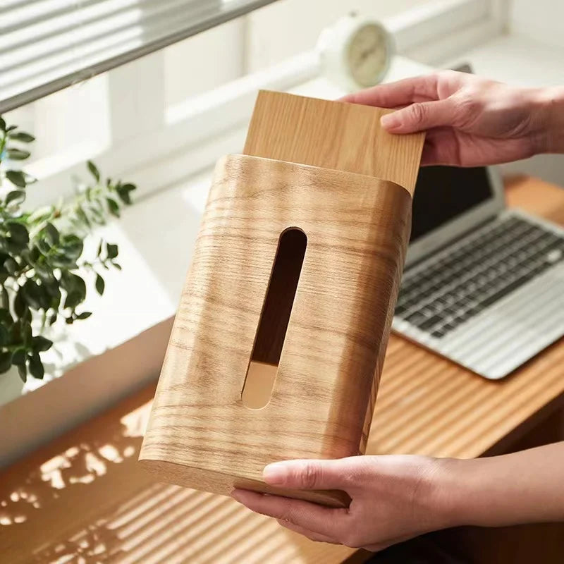 Walnut Wood Tissue Box