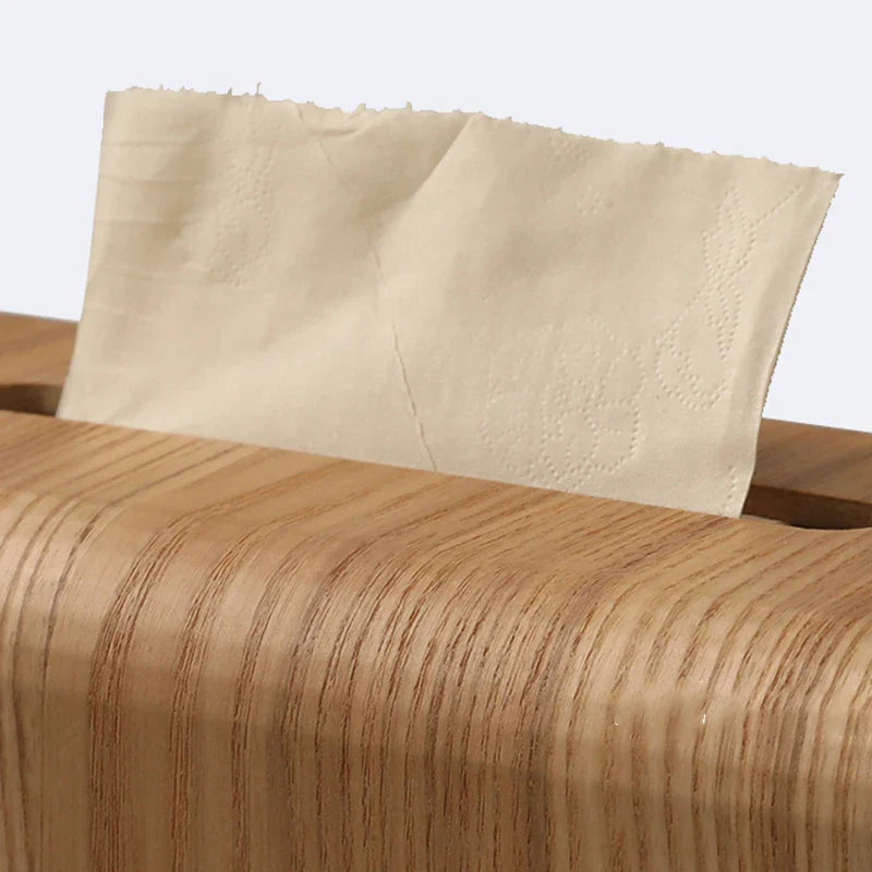 Walnut Wood Tissue Box