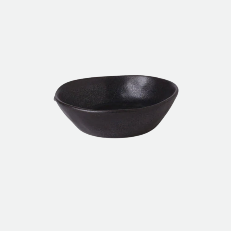 Welding Handmade Ceramic Porcelain Dinnerware Black