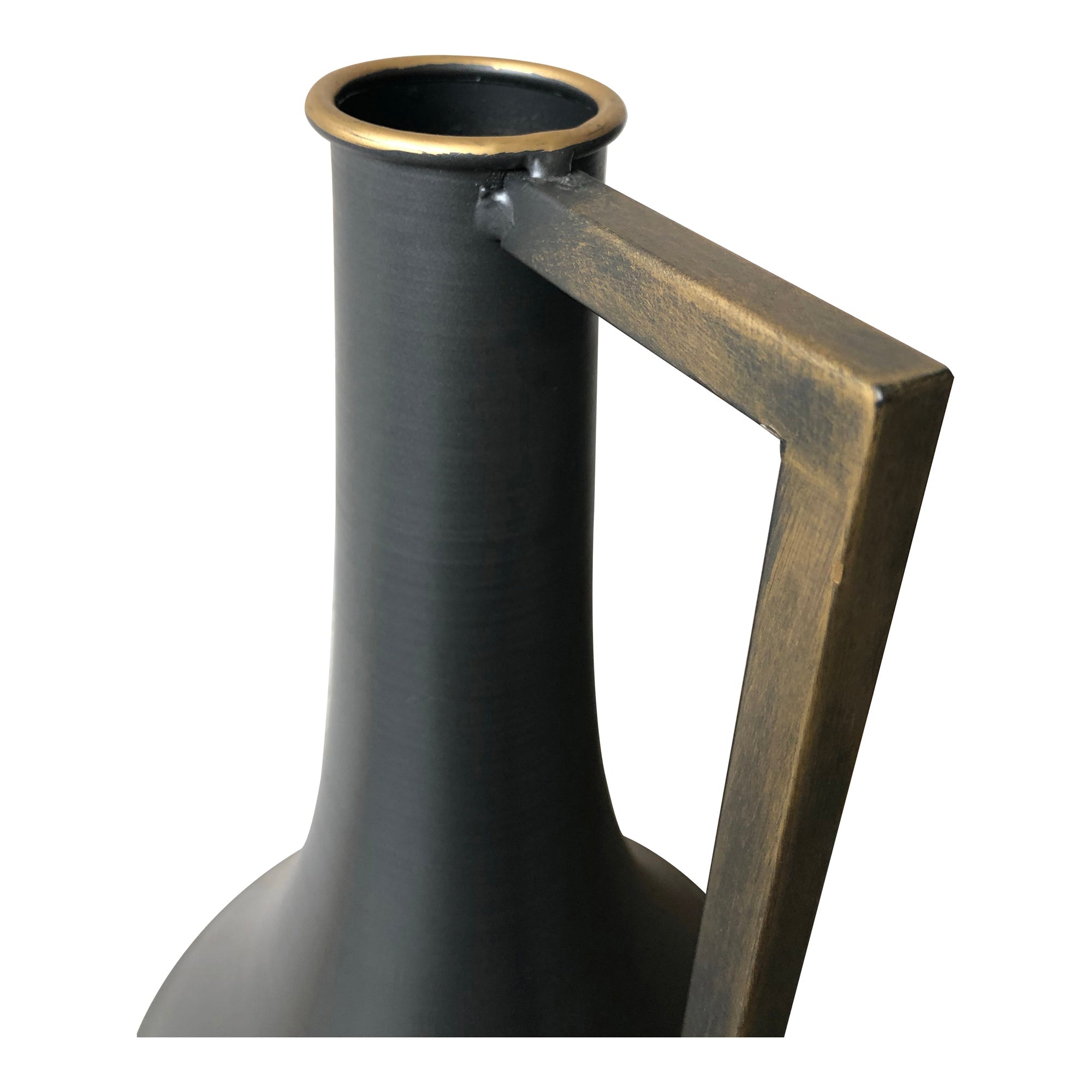 Whalu Iron & Brass Vase