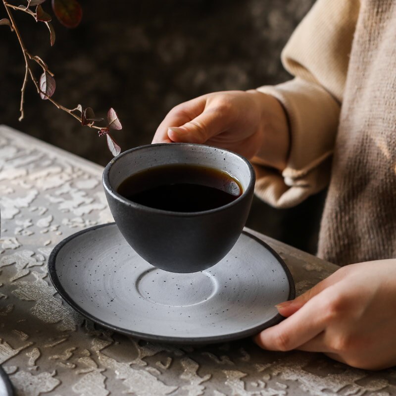 Whipped Pebble Bowl & Platter Set Coffee mug set