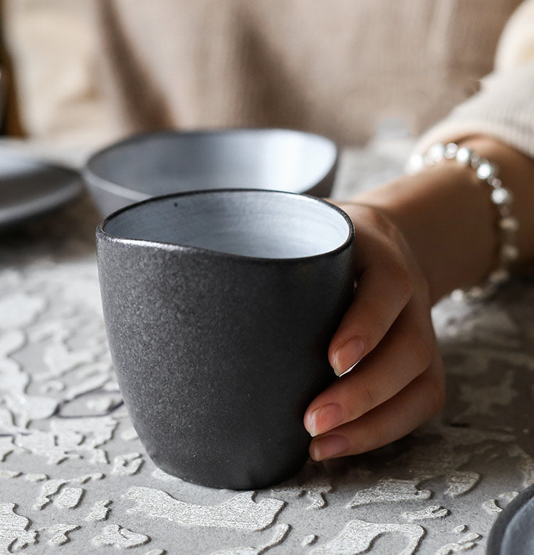 Whipped Pebble Bowl & Platter Set Mug