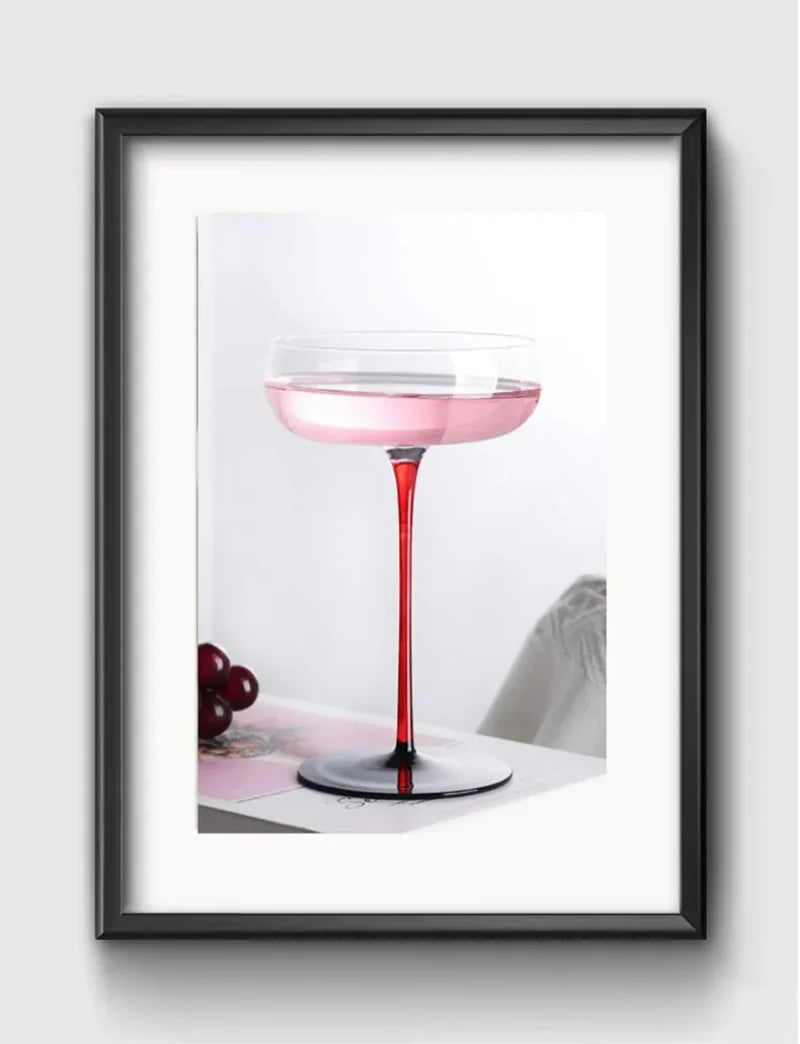 Wineberry Glass Coupe